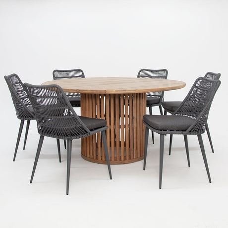 Carella Emery 7pc Dining Setting