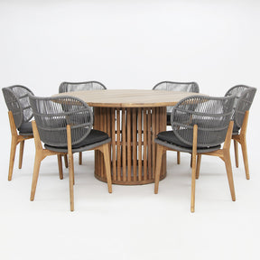 Carella Morgan 7pc Dining Setting