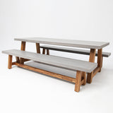 CHARLOTTE 3PC 240CM DINING SET