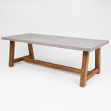 Charlotte Portland 9pc Dining Setting - Grey
