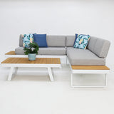 Charlton Corner Lounge Setting - White