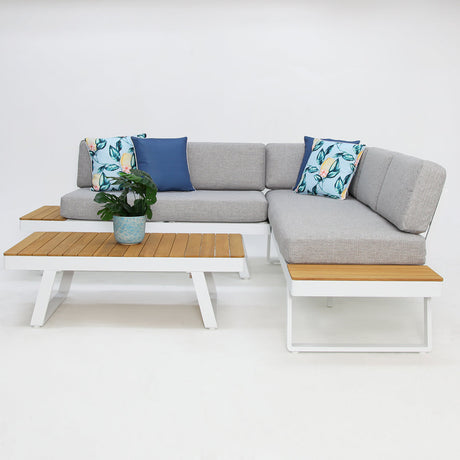 Charlton Corner Lounge Setting - White