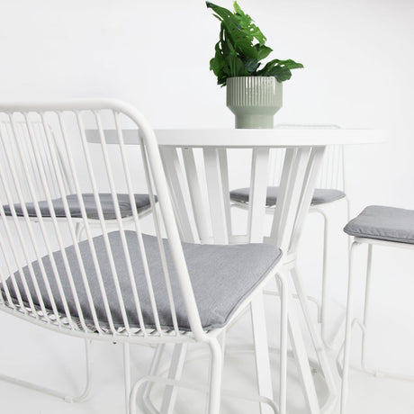 Cila 5pc Bar Setting - White