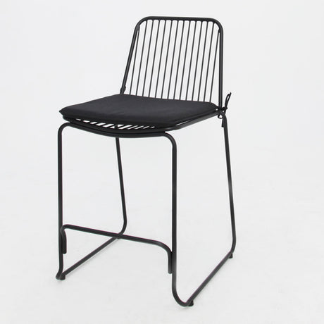 Cila Bar Chair - Black