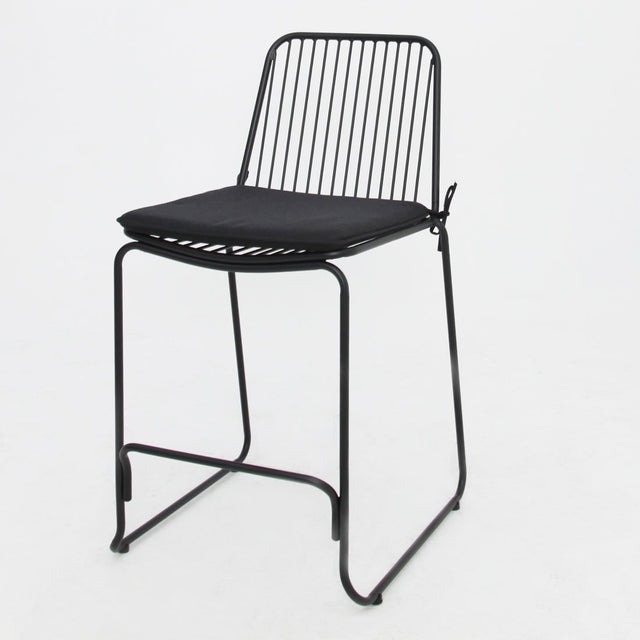 Cila Bar Chair - Black