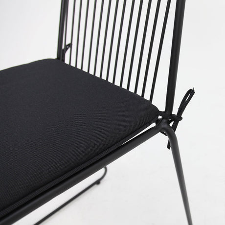 Cila Bar Chair - Black