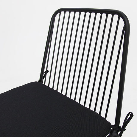 Cila Bar Chair - Black