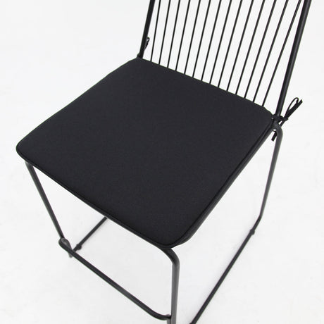 Cila Bar Chair - Black