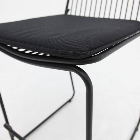 Cila Bar Chair - Black