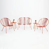 Cleo 5pc Steel Balcony Setting