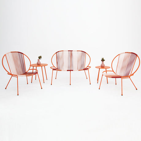 Cleo 5pc Steel Balcony Setting