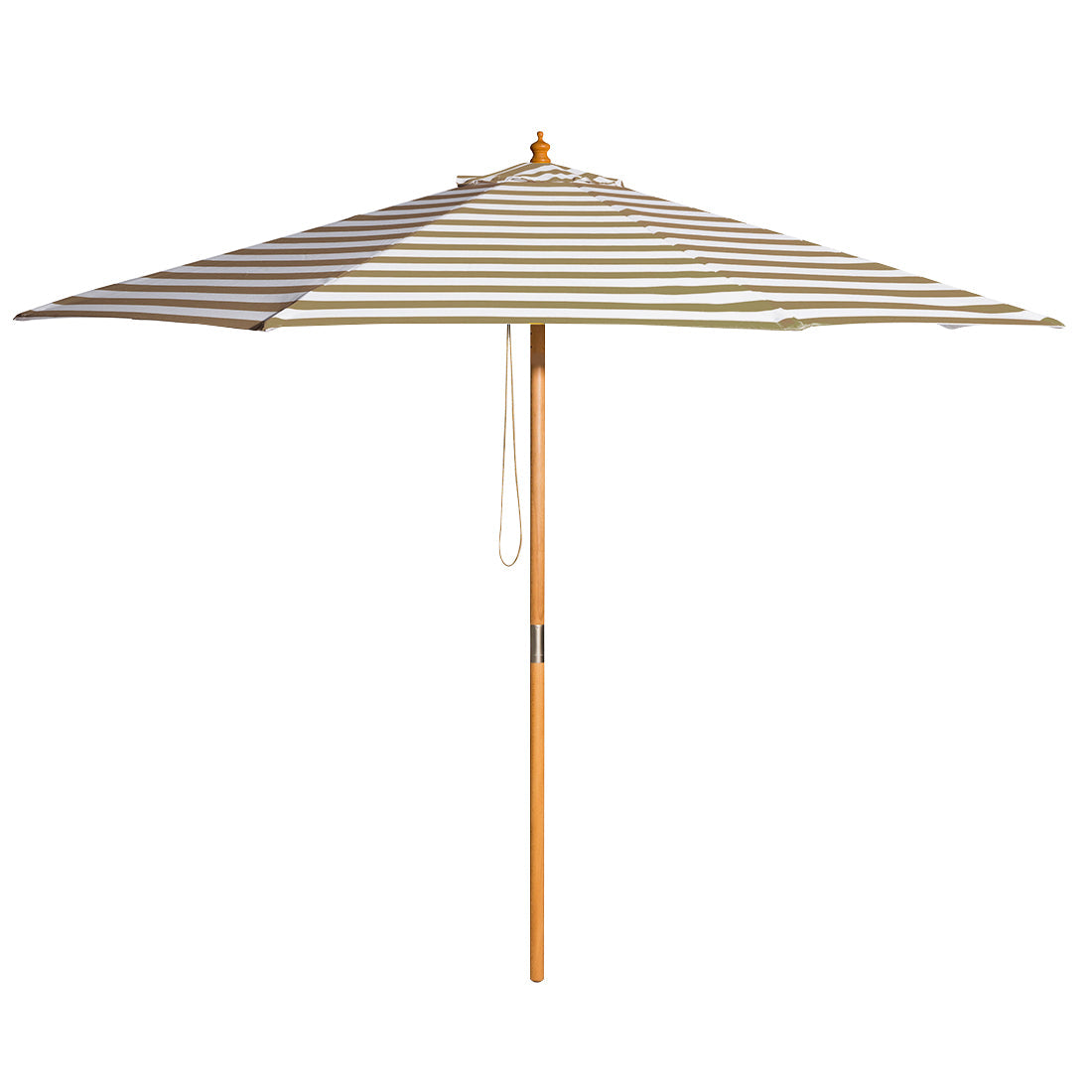 Billy Fresh 3m Bamboo Coastal Umbrella - Taupe