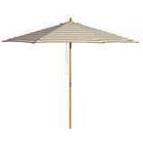 Billy Fresh 3m Bamboo Coastal Umbrella - Taupe