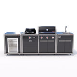 Coleman Revolution Dual Fuel with Sink and Fridge Modules - Shadow Gloss