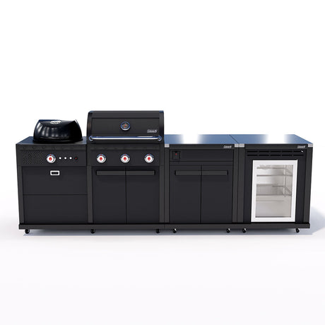 Coleman Revolution Dual Fuel with Fridge Module - Charcoal Glimmer