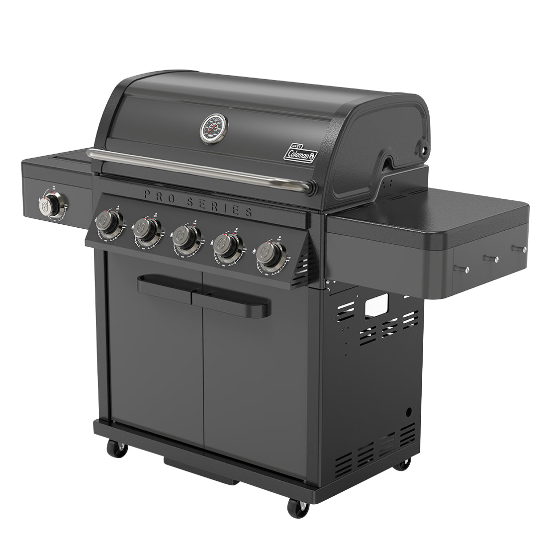 Coleman Pro 5B Barbecue on Cart - Black Matte