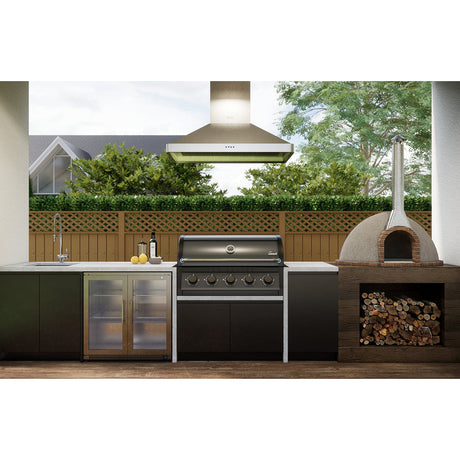 Coleman Pro 5B Built In Barbecue - Black Matte