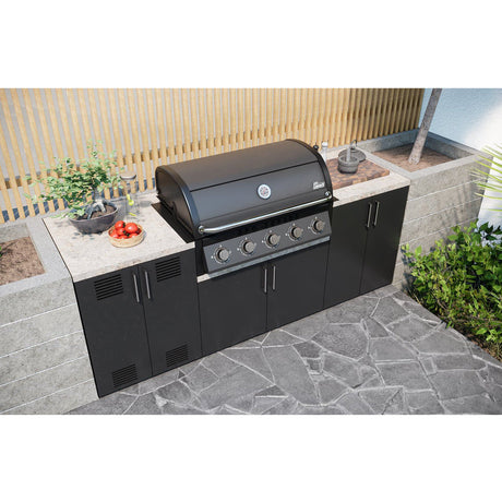Coleman Pro 5B Built In Barbecue - Black Matte