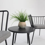 Daisy 3pc Balcony Setting - Grey