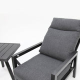 Dakota 5pc Lounge Recline Setting - Anthracite