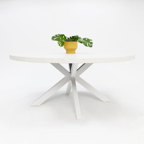 Drift Java Round 7pc Terrazzo Dining Setting
