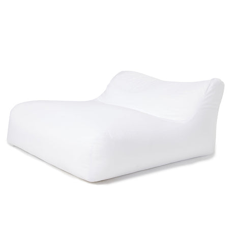 Drift Away Floating Beanbag - Grey and White Stripe