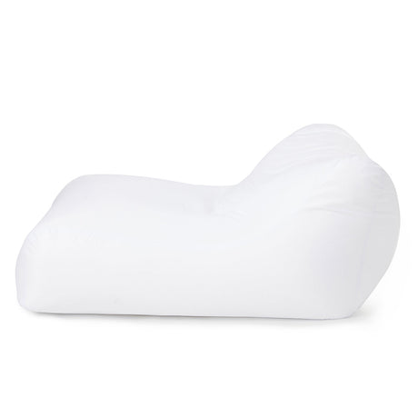 Drift Away Floating Beanbag - Yellow and White Stripe