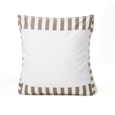 Drift Away Floating Beanbag - Grey and White Stripe