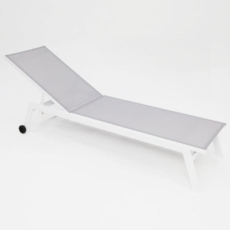 Eaglemont 2pc Sunlounge Setting - White