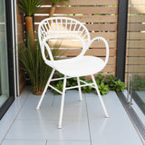 Fantail Dining Chair - White