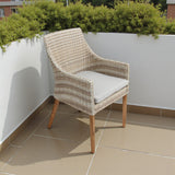 Faro Dining Chair - White Natural