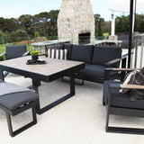Frampton 5pc Lounge Setting - Anthracite
