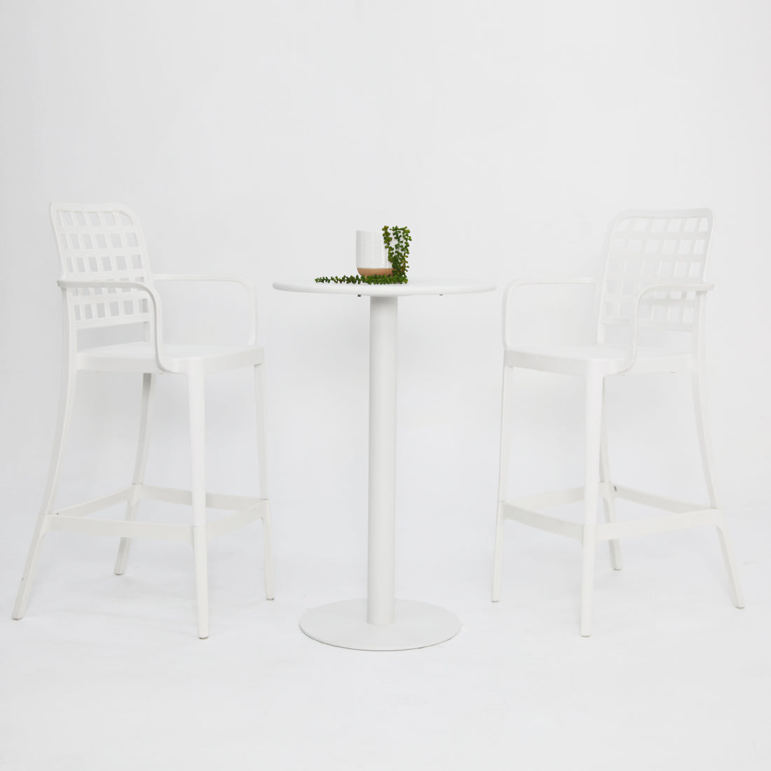 Kenty Frankie Bar Setting - White