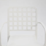 Frankie Resin Dining Armchair - White