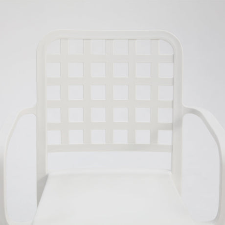 Ravenne Frankie 9pc Dining Setting with 2 x Armchairs - White