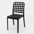 Frankie Resin Dining Chair - Black