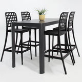 Frankie Armless Remix 5pc Bar Setting - Black