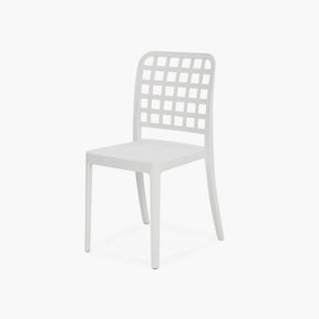 Frankie Resin Dining Chair - White