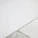 Frankie Resin Dining Table - White
