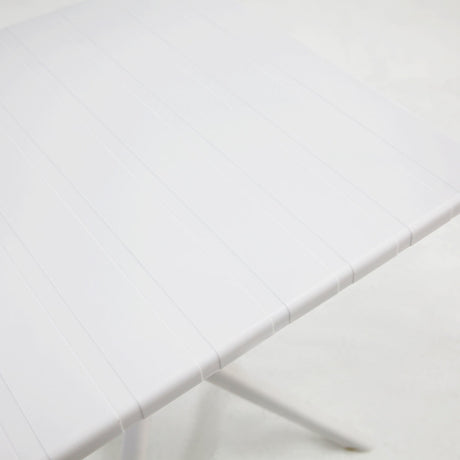 Frankie Resin Dining Table - White