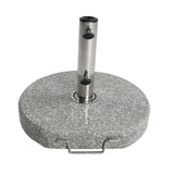 Umbrella Base 25kg Granite Round