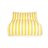 Drift Away Floating Beanbag - Yellow and White Stripe