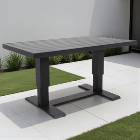 Holste Adjustable Height Table - Black
