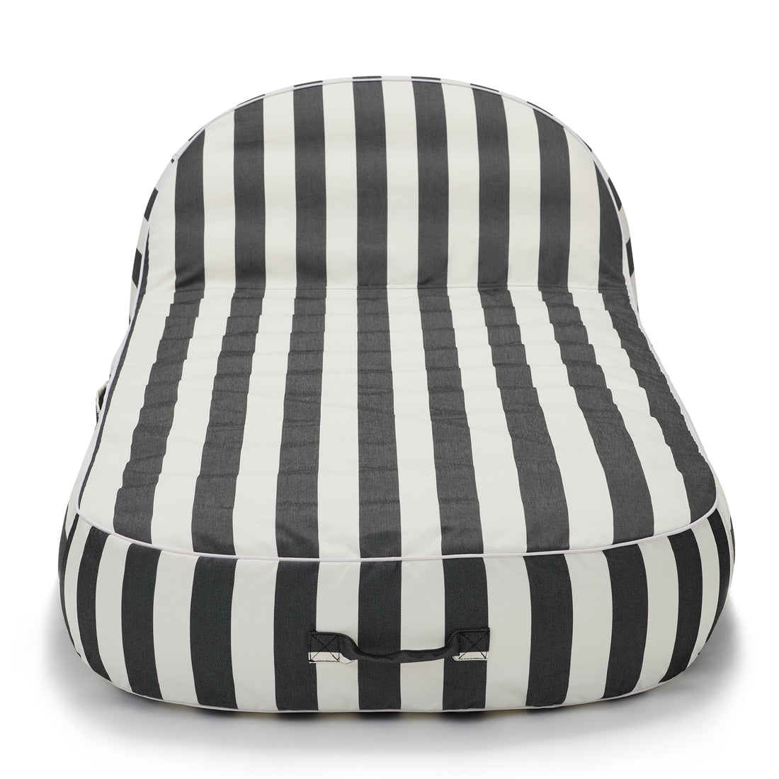 Sierra Day Bed - Charcoal and White Stripe