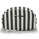 Sierra Day Bed - Charcoal and White Stripe