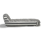 Sierra Day Bed - Charcoal and White Stripe