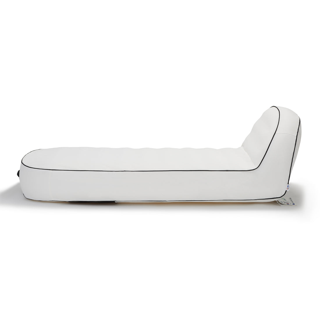 Sierra Day Bed - White and White Stripe