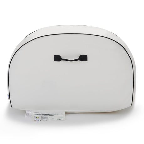 Sierra Day Bed - White and White Stripe