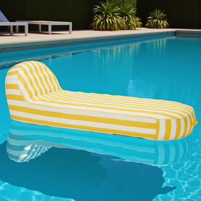 Sierra Day Bed - Yellow and White Stripe