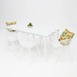 Java 7pc Dining Setting - White